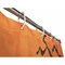 Halloween Shower Curtain with Hooks for Bathroom Party Witch Pumpkin Decor 72"